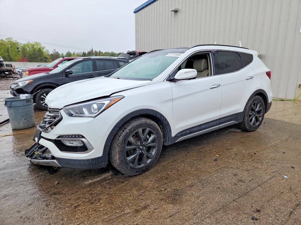 2017 Hyundai Santa Fe Sport მანქანა იყიდება აუქციონზე, vin: 5XYZW4LA8HG394323, აუქციონის ნომერი: 51781686