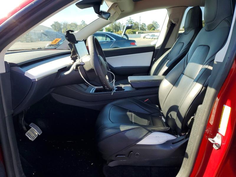2022 Tesla Model Y მანქანა იყიდება აუქციონზე, vin: 7SAYGDEF0NF448978, აუქციონის ნომერი: 50959616