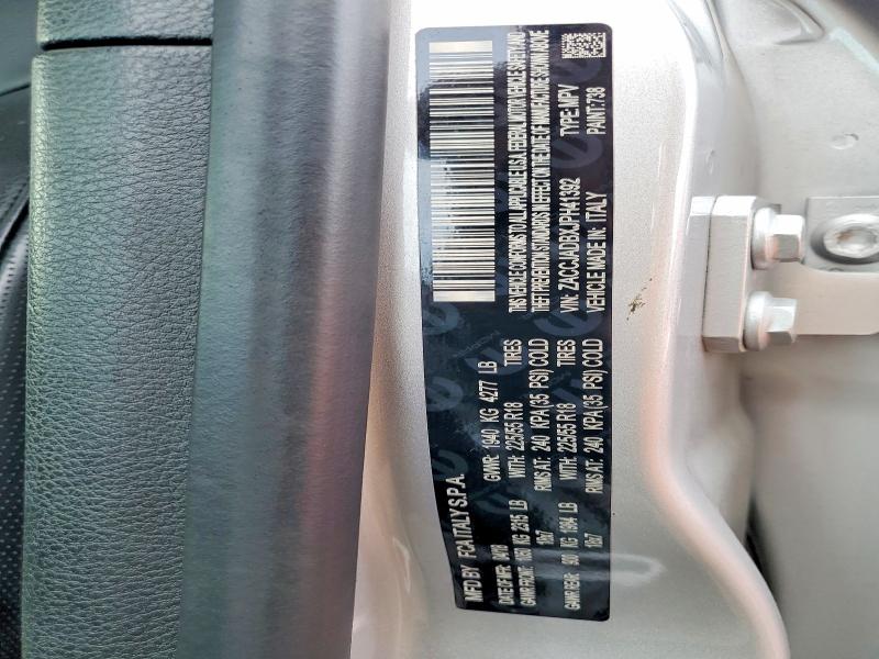 Продаж на аукціоні авто 2018 Jeep Renegade, vin: ZACCJADBXJPH41392, номер лоту: 48527266