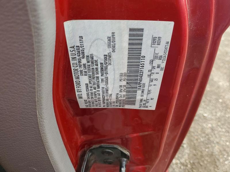 48995236 :رقم المزاد ، 1FAFP404X2F165110 vin ، 2002 Ford Mustang مزاد بيع
