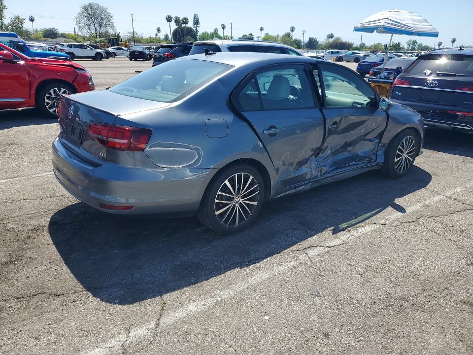 48941586 :رقم المزاد ، 3VWD17AJ9HM393808 vin ، 2017 Volkswagen Jetta مزاد بيع