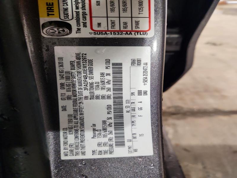 Aukcja sprzedaży 2014 Ford Fiesta, vin: 3FADP4BJ0EM132972, numer aukcji: 51072586