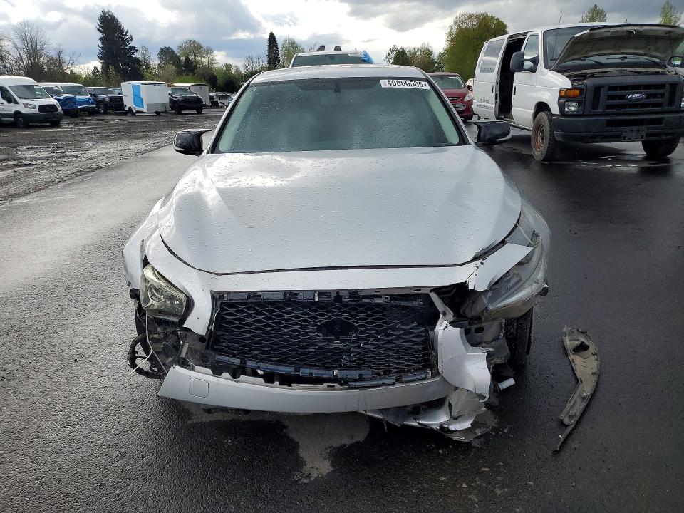 2015 Infiniti Q50 Hybrid მანქანა იყიდება აუქციონზე, vin: JN1AV7AP5FM790250, აუქციონის ნომერი: 49866506