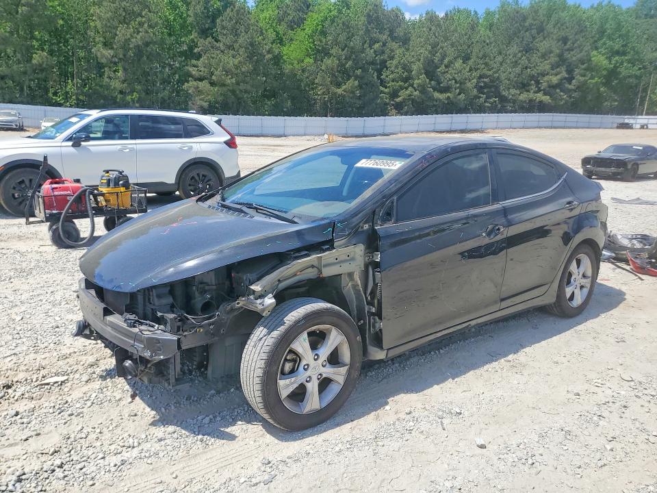 2016 Hyundai Elantra მანქანა იყიდება აუქციონზე, vin: KMHDH4AEXGU485001, აუქციონის ნომერი: 77760995
