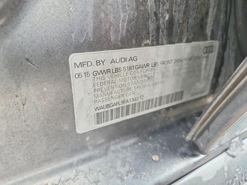 Продаж на аукціоні авто 2015 Audi S4, vin: WAUBGAFL9FA134212, номер лоту: 48163616