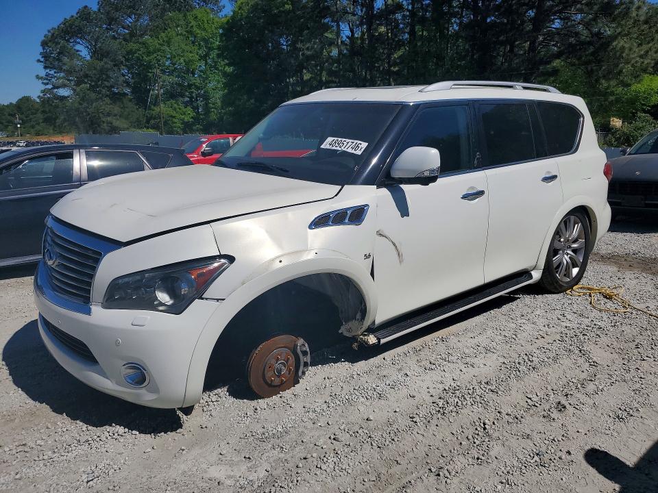 2014 Infiniti Qx80 მანქანა იყიდება აუქციონზე, vin: JN8AZ2NE5E9061961, აუქციონის ნომერი: 48951746