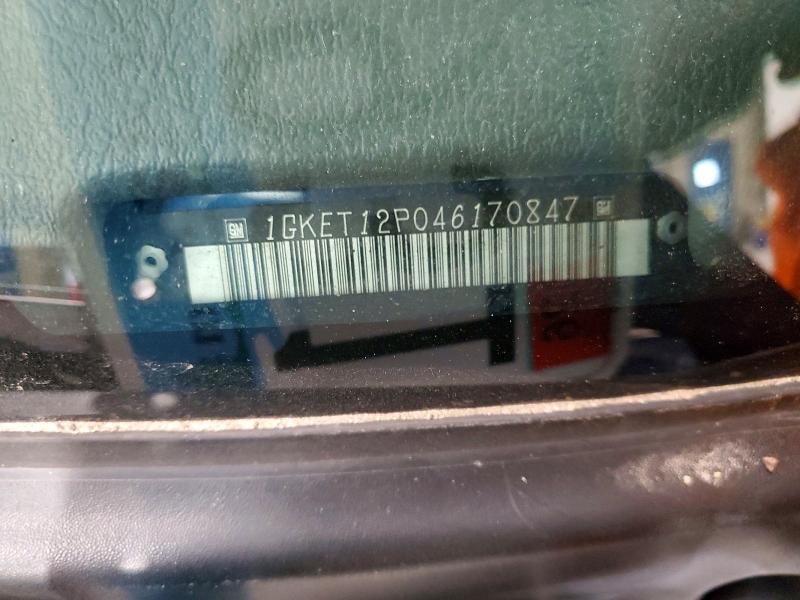 Aukcja sprzedaży 2004 Gmc Envoy, vin: 1GKET12P046170847, numer aukcji: 49753496