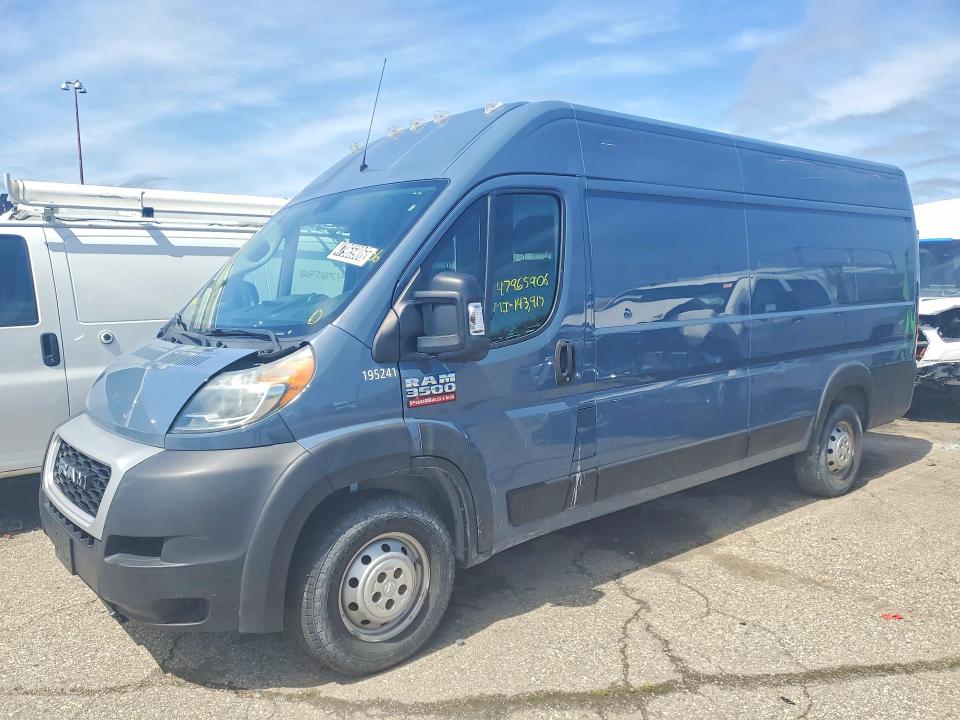 54010246 :رقم المزاد ، 3C6URVJG5LE143917 vin ، 2020 Ram Promaster 3500 مزاد بيع