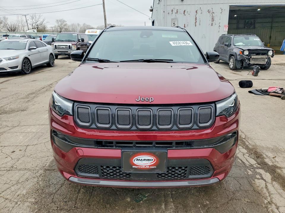 Aukcja sprzedaży 2022 Jeep Compass, vin: 3C4NJDCB8NT199137, numer aukcji: 49581436
