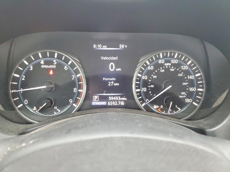 48119636 :رقم المزاد ، JN1EV7AP9JM364619 vin ، 2018 Infiniti Q50 مزاد بيع