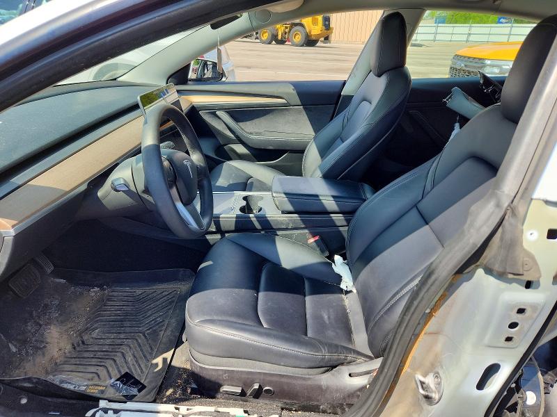 2022 Tesla Model 3 მანქანა იყიდება აუქციონზე, vin: 5YJ3E1EAXNF317458, აუქციონის ნომერი: 50156696