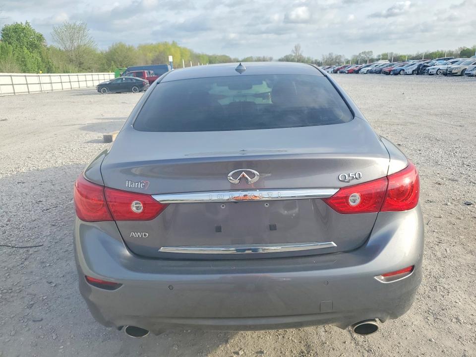 48522336 :رقم المزاد ، JN1BV7AR3EM684707 vin ، 2014 Infiniti Q50 مزاد بيع