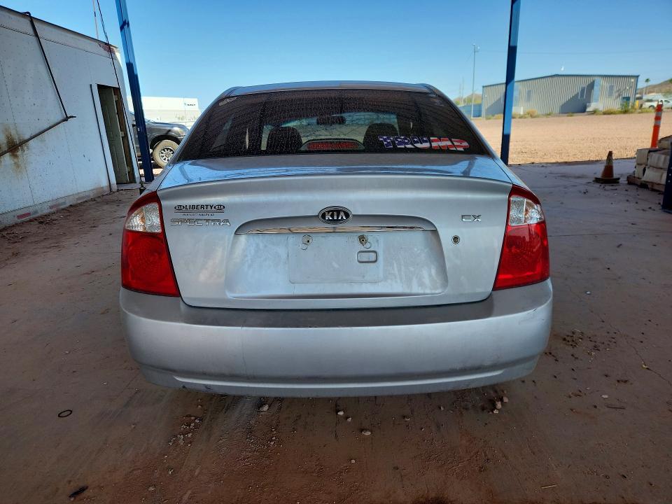 50175506 :رقم المزاد ، KNAFE122765224794 vin ، 2006 Kia Spectra مزاد بيع