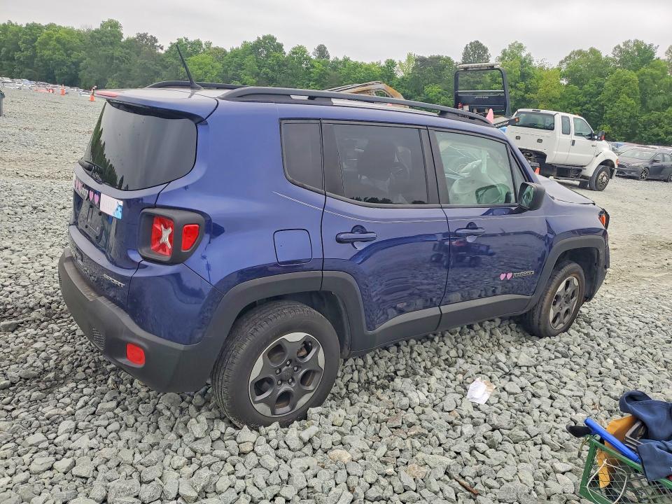 Aukcja sprzedaży 2018 Jeep Renegade, vin: ZACCJBAB8JPH49338, numer aukcji: 51857866