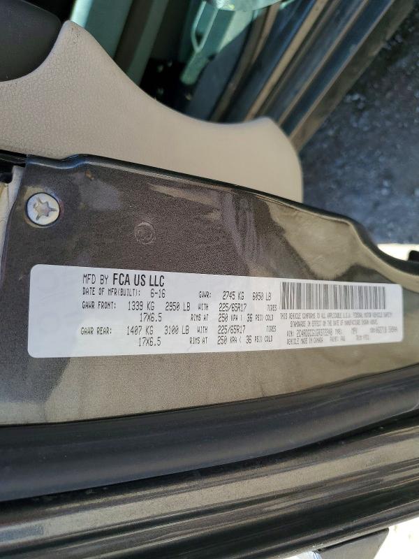 Продажа на аукционе авто 2016 Dodge Grand Caravan, vin: 2C4RDGCG1GR372248, номер лота: 50767636