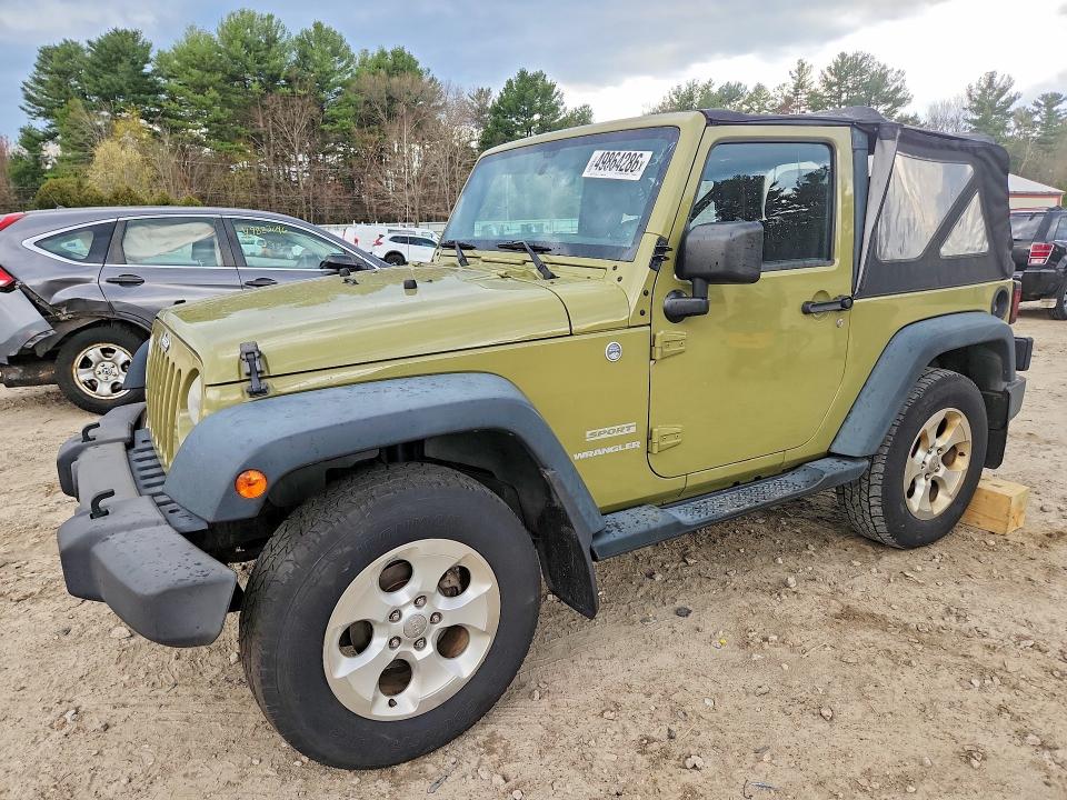 Aukcja sprzedaży 2013 Jeep Wrangler, vin: 1C4AJWAG7DL576494, numer aukcji: 49864286