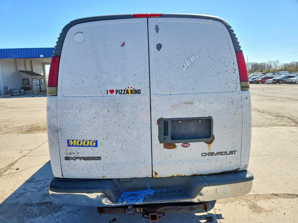 2002 Chev Express G3500 მანქანა იყიდება აუქციონზე, vin: 1GCHG35R721228968, აუქციონის ნომერი: 49082626