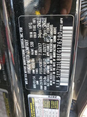 2014 Hyundai Santa Fe Sport მანქანა იყიდება აუქციონზე, vin: 5XYZU3LB8EG176290, აუქციონის ნომერი: 54071113