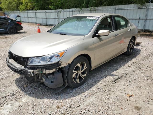 2016 Honda Accord Lx მანქანა იყიდება აუქციონზე, vin: 1HGCR2F38GA218872, აუქციონის ნომერი: 51638423