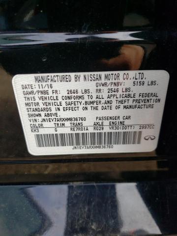 Продажа на аукционе авто 2017 Infiniti Q50 Premium, vin: JN1EV7ARXHM836760, номер лота: 50613483