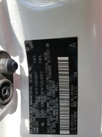 Продаж на аукціоні авто 2015 Toyota Sienna Xle, vin: 5TDYK3DC8FS587184, номер лоту: 53279723