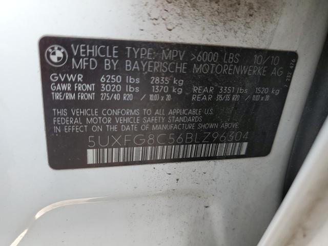 Продаж на аукціоні авто 2011 Bmw X6 Xdrive50i, vin: 5UXFG8C56BLZ96304, номер лоту: 51737173