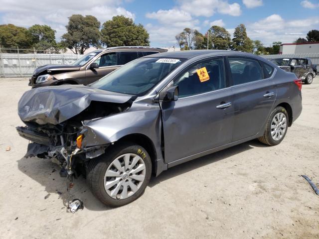 51880283 :رقم المزاد ، 3N1AB7AP8HL713006 vin ، 2017 Nissan Sentra S مزاد بيع