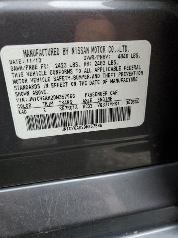 Продаж на аукціоні авто 2013 Infiniti G37, vin: JN1CV6AR2DM357566, номер лоту: 51760183