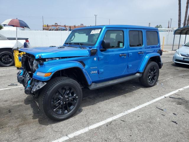53112723 :رقم المزاد ، 1C4JJXP64PW651353 vin ، 2023 Jeep Wrangler Sahara 4xe مزاد بيع