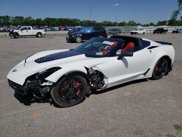 50172573 :رقم المزاد ، 1G1YS2D6XJ5601419 vin ، 2018 Chevrolet Corvette Z06 2lz مزاد بيع