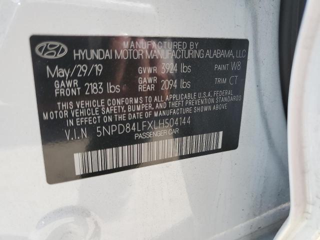 Продажа на аукционе авто 2020 Hyundai Elantra Sel, vin: 5NPD84LFXLH504144, номер лота: 52396863