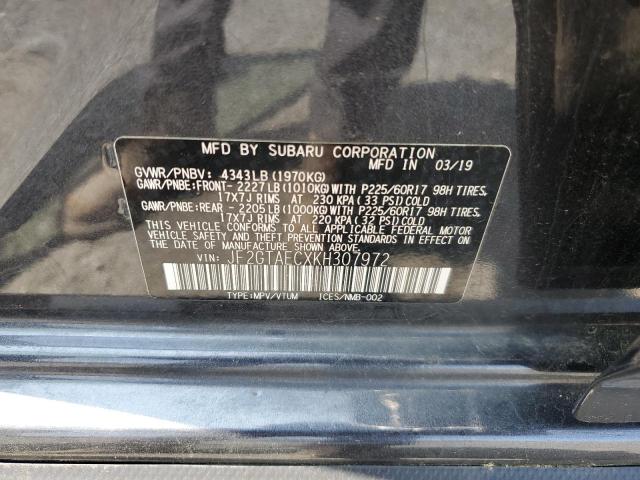 Продаж на аукціоні авто 2019 Subaru Crosstrek Premium, vin: JF2GTAECXKH307972, номер лоту: 51264283
