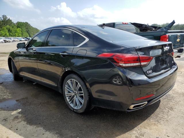 2018 Genesis G80 Base მანქანა იყიდება აუქციონზე, vin: KMHGN4JE0JU248644, აუქციონის ნომერი: 50983523