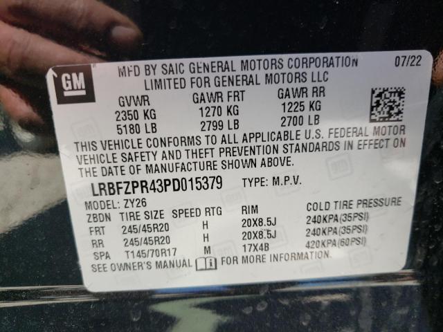 Продажа на аукционе авто 2023 Buick Envision Essence, vin: LRBFZPR43PD015379, номер лота: 50948013