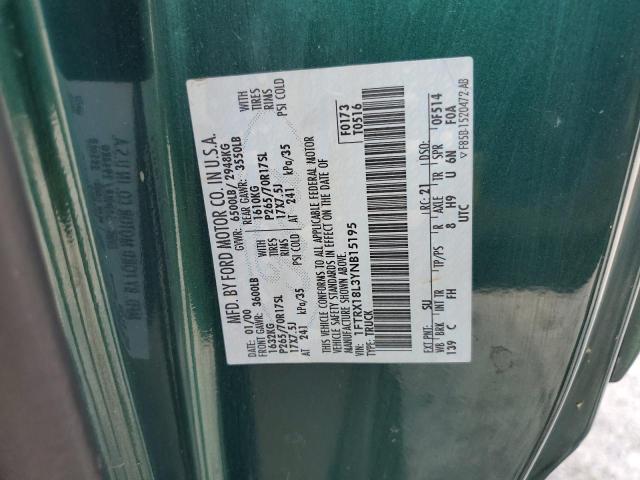Продажа на аукционе авто 2000 Ford F150, vin: 1FTRX18L3YNB15195, номер лота: 51776873
