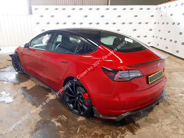 Aukcja sprzedaży 2020 Tesl Model 3 Pe, vin: 5YJ3F7EC6LF702725, numer aukcji: 43705643