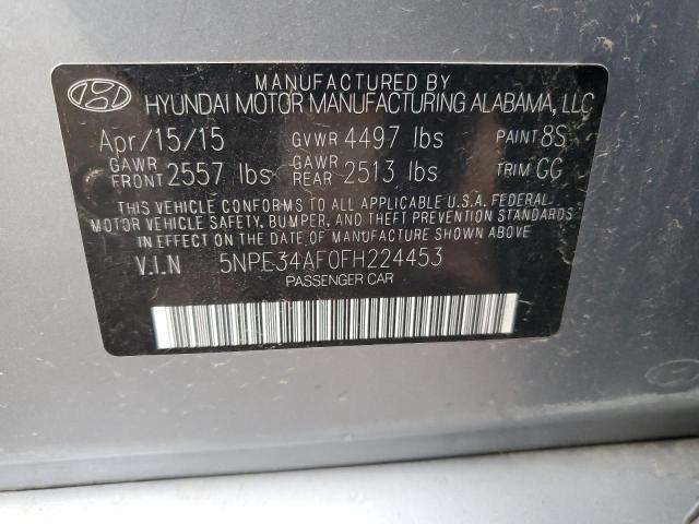 Продажа на аукционе авто 2015 Hyundai Sonata Sport, vin: 5NPE34AF0FH224453, номер лота: 53166763