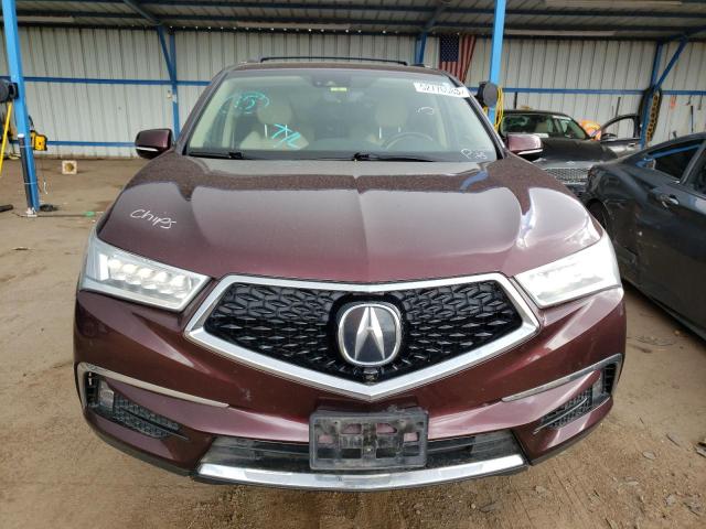 Продажа на аукционе авто 2017 Acura Mdx Advance, vin: 5FRYD4H81HB039832, номер лота: 52776583