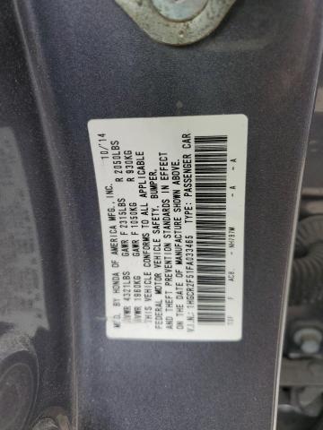 51199093 :رقم المزاد ، 1HGCR2F51FA033465 vin ، 2015 Honda Accord Sport مزاد بيع