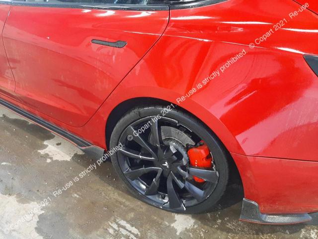 Aukcja sprzedaży 2020 Tesl Model 3 Pe, vin: 5YJ3F7EC6LF702725, numer aukcji: 43705643