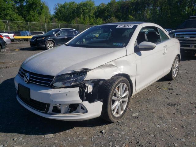 2012 Volkswagen Eos Komfort მანქანა იყიდება აუქციონზე, vin: WVWBW7AH2CV000769, აუქციონის ნომერი: 50178093