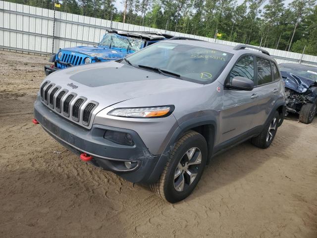 2017 Jeep Cherokee Trailhawk მანქანა იყიდება აუქციონზე, vin: 1C4PJMBS7HD214411, აუქციონის ნომერი: 52638143