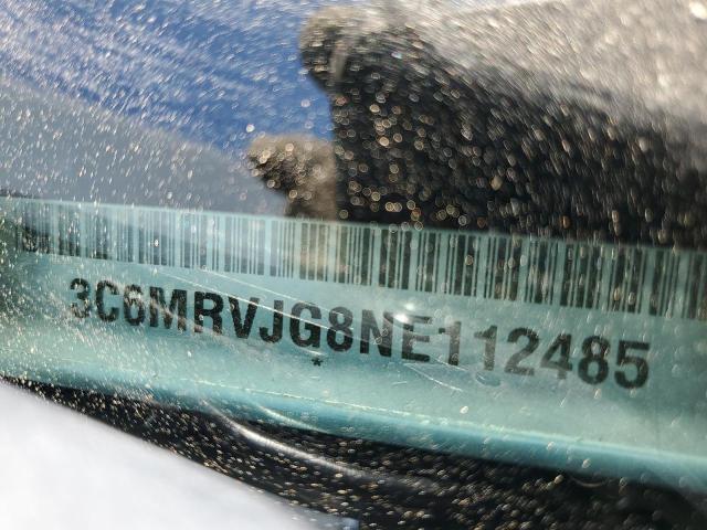 53618503 :رقم المزاد ، 3C6MRVJG8NE112485 vin ، 2022 Ram Promaster 3500 3500 High مزاد بيع