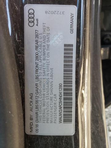 Продаж на аукціоні авто 2017 Audi A7 Premium Plus, vin: WAUW2AFC5HN041280, номер лоту: 53874333