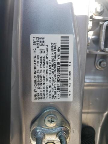 51856873 :رقم المزاد ، 5J6TF1H3XBL002219 vin ، 2011 Honda Accord Crosstour Ex مزاد بيع