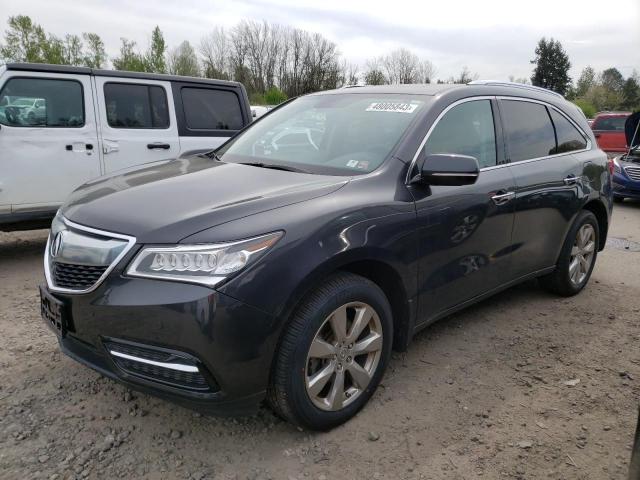 Aukcja sprzedaży 2015 Acura Mdx Advance, vin: 5FRYD4H84FB012881, numer aukcji: 48005843