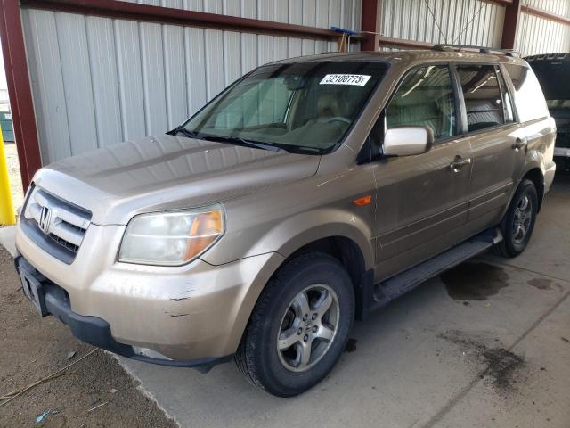 52100773 :رقم المزاد ، 2HKYF18616H504424 vin ، 2006 Honda Pilot Ex مزاد بيع