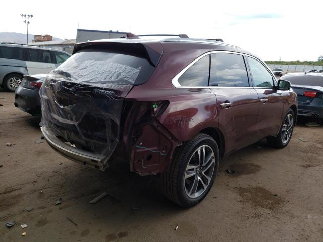 Продажа на аукционе авто 2017 Acura Mdx Advance, vin: 5FRYD4H81HB039832, номер лота: 52776583