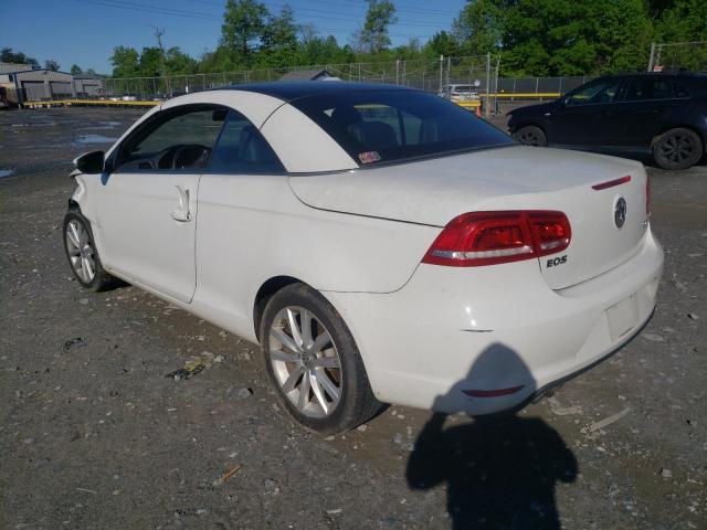 2012 Volkswagen Eos Komfort მანქანა იყიდება აუქციონზე, vin: WVWBW7AH2CV000769, აუქციონის ნომერი: 50178093