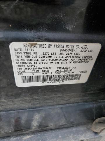52837833 :رقم المزاد ، JN1CV6AP8DM718426 vin ، 2013 Infiniti G37 Base مزاد بيع